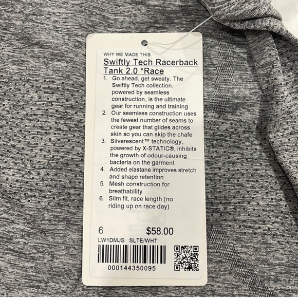 Lululemon Swiftly Tech Racerback Tank - Picture 8 of 8